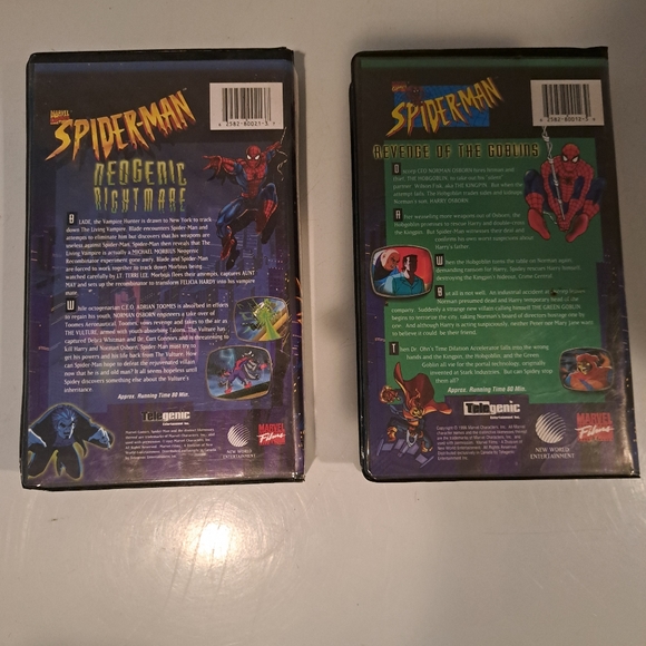 Original Spider-Man VHS - Picture 2 of 3